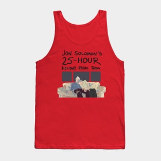 25-Hour Holiday Radio Show shirt (with text) Tank Top